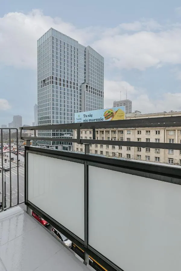 Spacious Apartment With Panoramic View Of Warsaw By Noclegi Renters