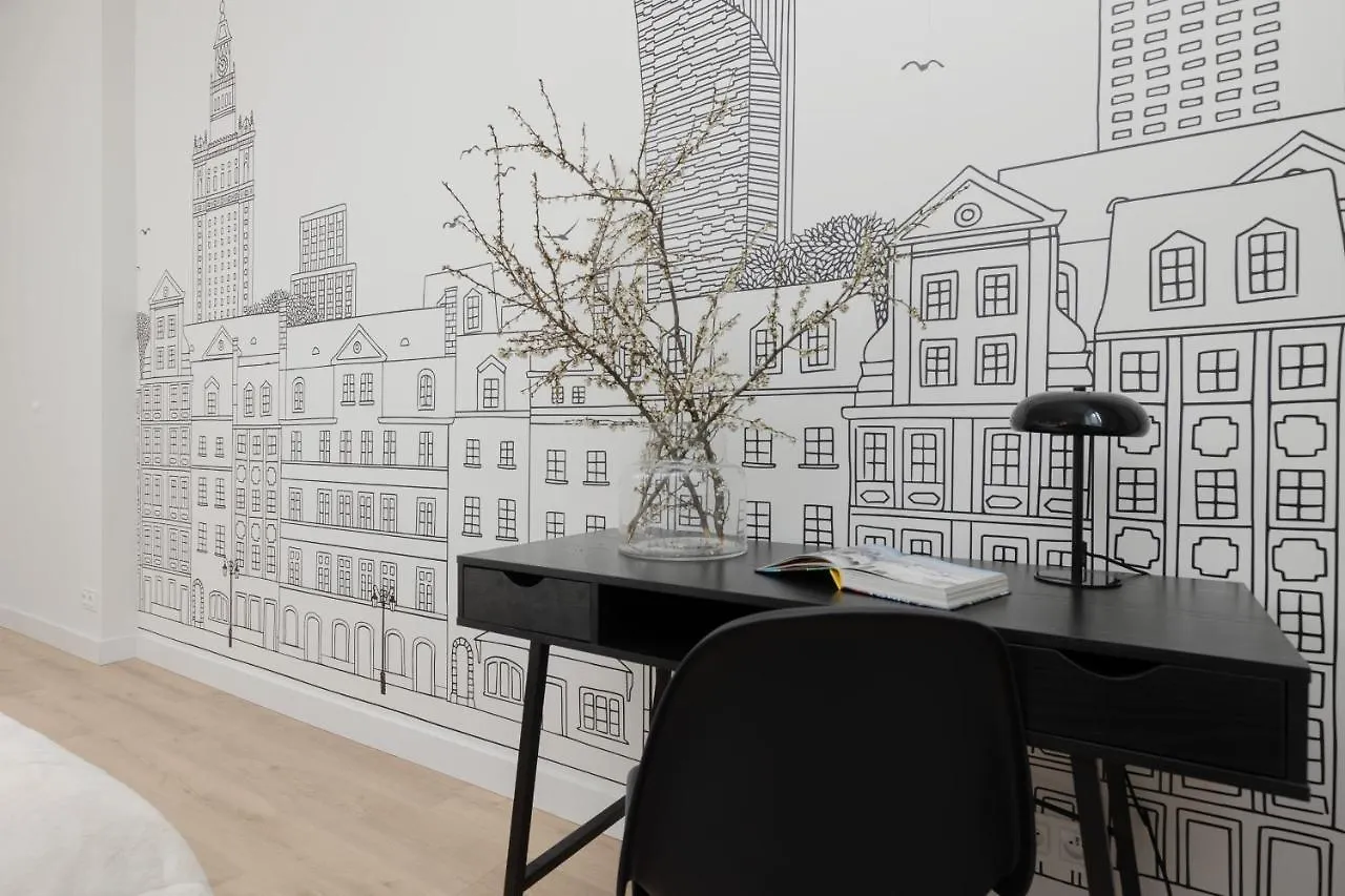 Spacious Apartment With Panoramic View Of Warsaw By Noclegi Renters